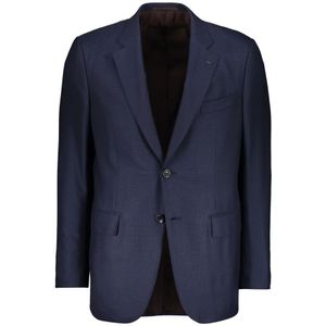 Ermenegildo Zegna, Heren, Jassen, Blauw, Maat: 3XL