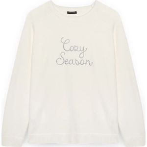 Fiorella Rubino, Dames, Truien, Wit, Maat: XS Nylon,