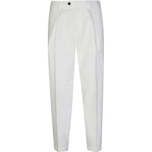 Eleventy, Heren, Broeken, Wit, Maat: W29 Katoen,