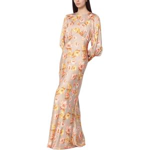 Malina, Dames, Jurken, Veelkleurig, Maat: XS Zijde,