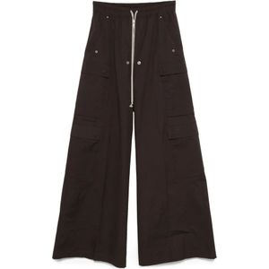 Rick Owens, Heren, Broeken, Bruin, Maat: M