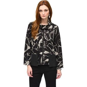 Joseph Ribkoff, Dames, Jassen, Blauw, Maat: 4XL Poliester,