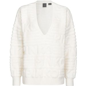 Pinko, Dames, Truien, Wit, Maat: XS Acryl,