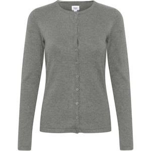 Saint Tropez - Mila - Cardigan - Mist Grey Melange - 80% Viscose, 20% Polyamide