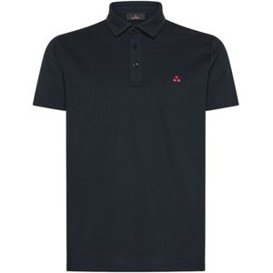 Peuterey, Heren, Tops, Blauw, Maat: M Katoen,