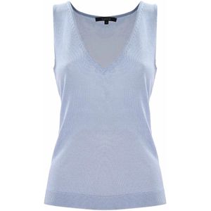 Kocca, Dames, Tops, Blauw, Maat: M Viscose,