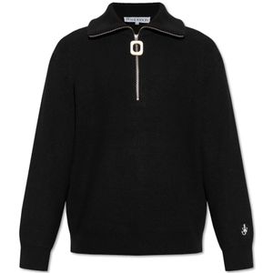 JW Anderson, Heren, Truien, Zwart, Maat: S Katoen,