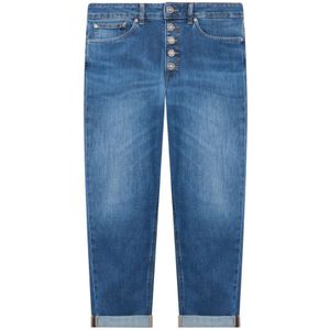 Dondup, Dames, Jeans, Blauw, Maat: W25 Katoen,