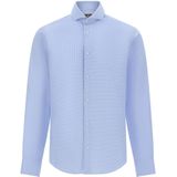 Boggi Milano - Overhemden - Blauw - Katoen