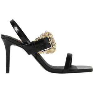 Versace Jeans Couture - Sandalen - Zwart - Dames
