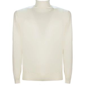 Kangra, Heren, Truien, Wit, Maat: S Katoen,