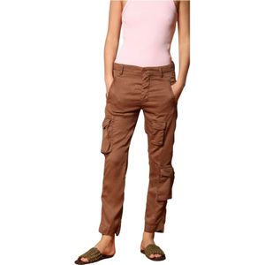 Mason's, Dames, Broeken, Bruin, Maat: 3XS Modal,