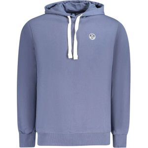 North Sails, Heren, Sweatshirts & Hoodies, Blauw, Maat: M Katoen,