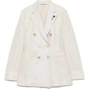 Lardini, Dames, Jassen, Beige, Maat: XS