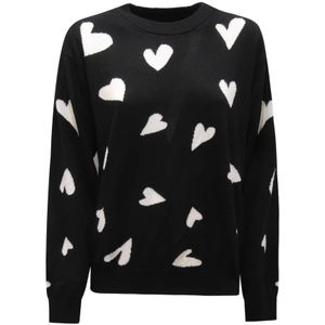 Max Mara, Dames, Truien, Zwart, Maat: L Wol,