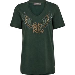 MOS Mosh, Dames, Tops, Groen, Maat: S