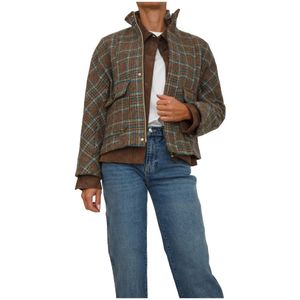 Iblues, Dames, Jassen, Groen, Maat: XL Wol,