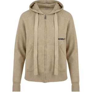 Hinnominate, Dames, Truien, Beige, Maat: M
