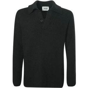 Alpha Studio, Heren, Truien, Zwart, Maat: M Wol,