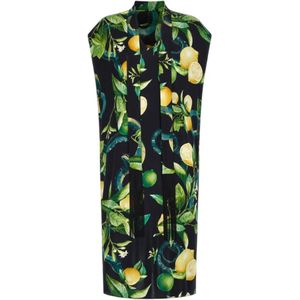 Roberto Cavalli, Dames, Jurken, Veelkleurig, Maat: XL Viscose,