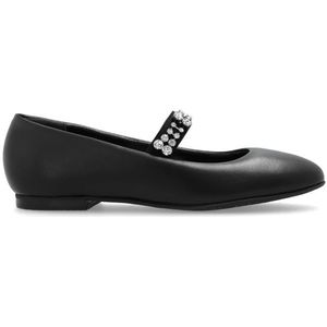 Casadei, Dames, Schoenen, Zwart, Maat: 39 1/2 EU Leer,