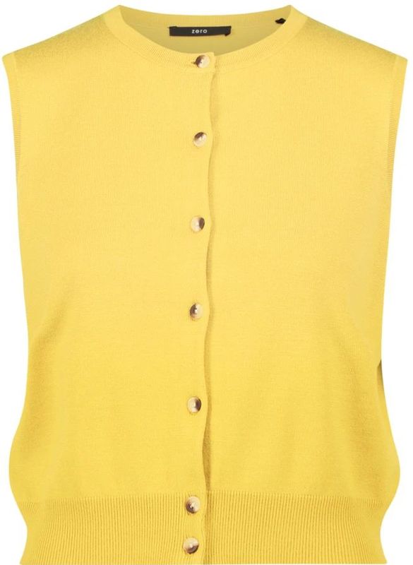 Zero, Dames, Truien, Geel, Maat: XS