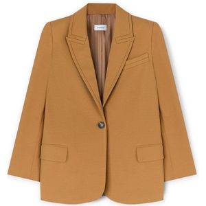 Motivi, Dames, Jassen, Bruin, Maat: XS Poliester,