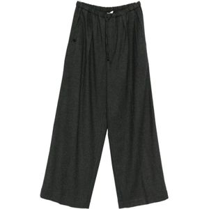 Closed, Dames, Broeken, Grijs, Maat: XS Wol,