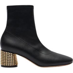 Casadei, Dames, Schoenen, Zwart, Maat: 35 EU Leer,