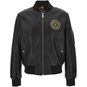 Versace Jeans Couture, Heren, Jassen, Zwart, Maat: M