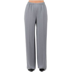 Emporio Armani, Dames, Broeken, Grijs, Maat: M