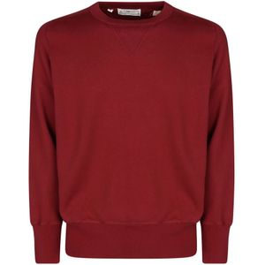 Levi's, Heren, Truien, Rood, Maat: S Fleece,
