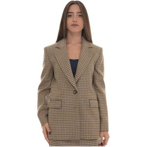 Pennyblack, Dames, Jassen, Beige, Maat: L Wol,