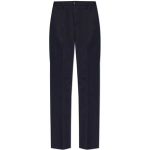 Etro, Heren, Broeken, Blauw, Maat: L Katoen,