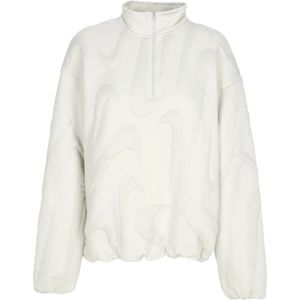 Nike, Heren, Jassen, Wit, Maat: XS Katoen,