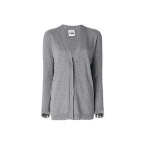 Twinset Cardigan , Gray , Dames , Maat: XS