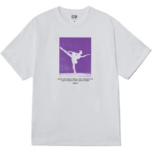 Obey, Heren, Tops, Grijs, Maat: S Katoen,