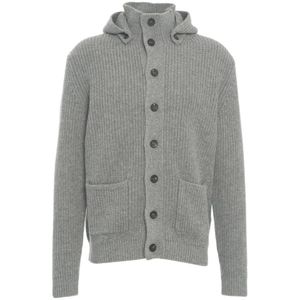 Gender, Heren, Truien, Grijs, Maat: 2XL Wol,