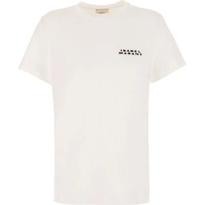 Isabel Marant, Dames, Tops, Beige, Maat: L Katoen,