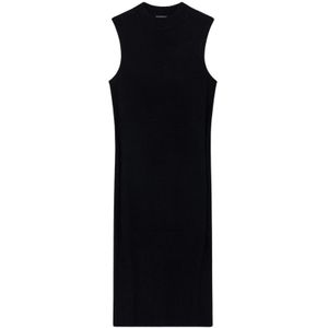 Armani Exchange - Midi Jurk - Zwart - Dames