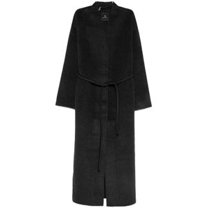 Anine Bing, Dames, Mantels, Grijs, Maat: XS Wol,