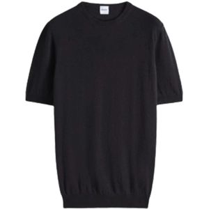 Aspesi, Heren, Truien, Zwart, Maat: S Katoen,