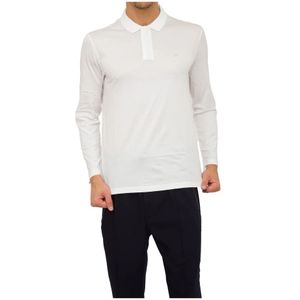 Emporio Armani, Heren, Tops, Wit, Maat: XL Jersey,