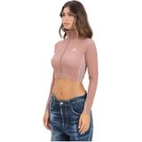 ADIDAS ORIGINALS Gebreid vest 'FIREBIRD'  mauve / wit