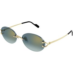 Cartier, unisex, Accessoires, Geel, Maat: 55 MM Nylon,