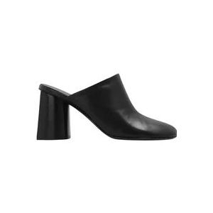 Balenciaga Muilezels met hakken , Black , Dames , Maat: 38 1/2 EU