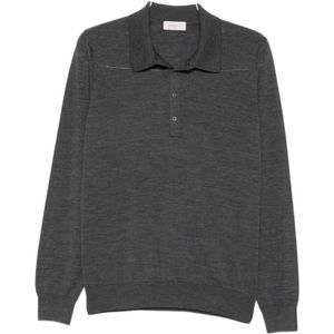 Piacenza 1733, Heren, Truien, Grijs, Maat: M Kasjmier,