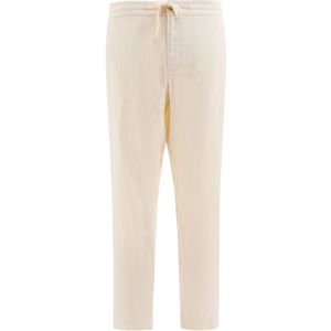 Vince, Heren, Broeken, Wit, Maat: XL