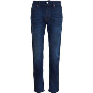 Gucci, Dames, Jeans, Blauw, Maat: W34 Katoen,