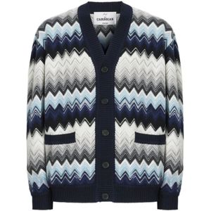 Missoni, Heren, Truien, Veelkleurig, Maat: L Katoen,